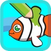 Sea Animal Coloring Book - Underwater sea animals coloring game for kids, toddlers and preschoolers