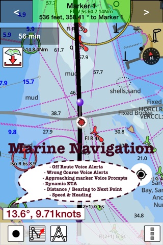 i-Boating :Greenland - Marine / Nautical Charts & Navigation Maps screenshot 3