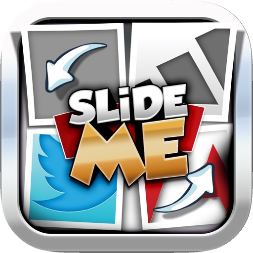 Slide Me Puzzle : Logo Pictures Character Quiz  Games For Free icon
