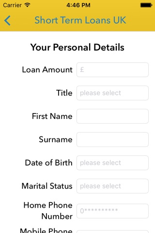 Short Term Loans UK screenshot 4