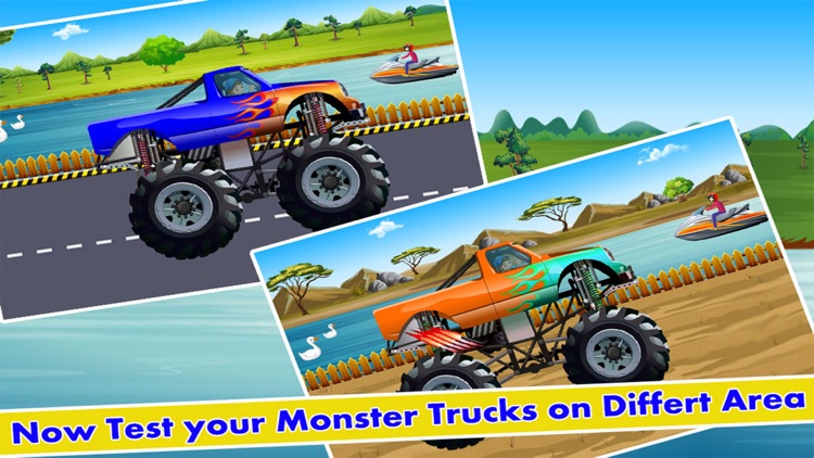 Monster Truck Mechanic Repair Factory Game