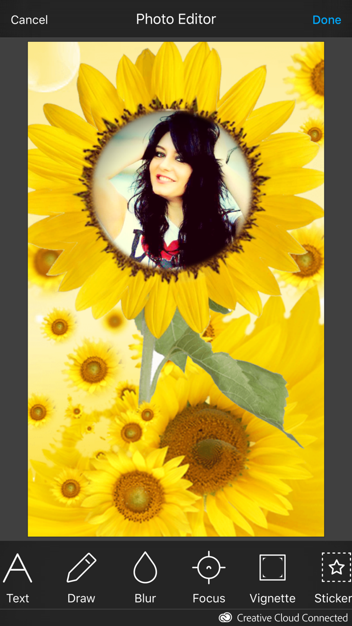 Sunflower Photo Frame