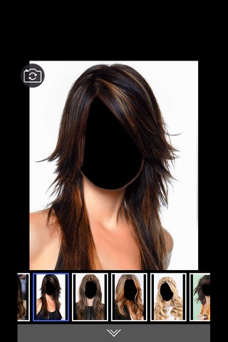 Long Haire Styles - Photo montage with own photo or camera screenshot 3