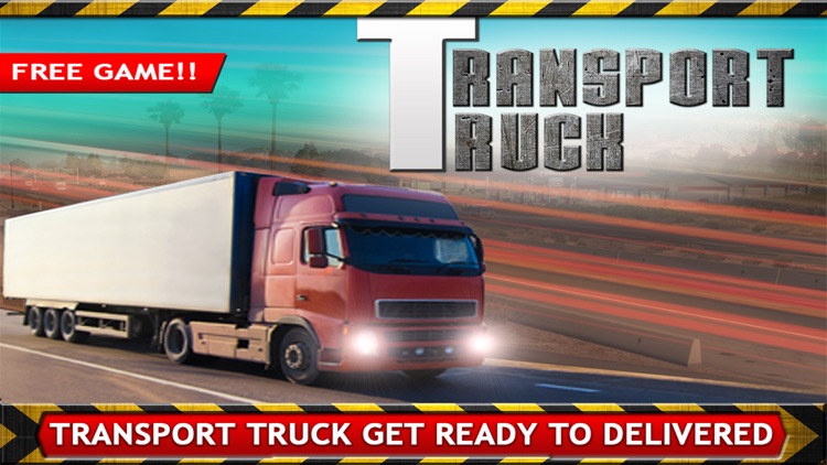 Transport Truck Driver Simulator 3D