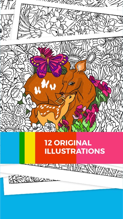 Tayasui Color, a relaxing coloring book for adults