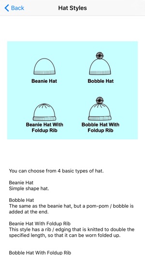 KnitsThatFit Hat Knitting Patterns Customisable!(圖3)-速報App