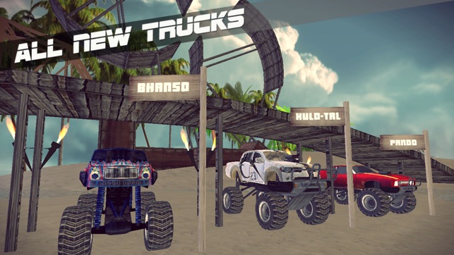 Monster Truck Stunt Madness(圖4)-速報App