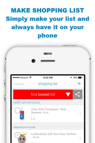 uGrocery | Grocery Price List: Always know the best price screenshot 3