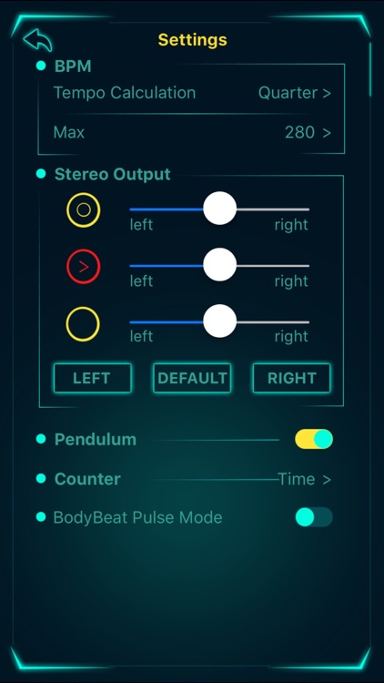 BodyBeat Metronome screenshot-4