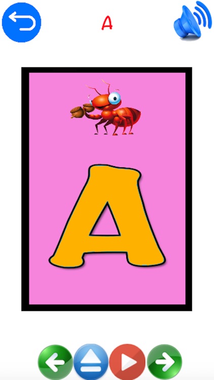 Abc and week days learning game for babies