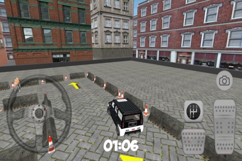 3D Hummer Car Parking screenshot 3