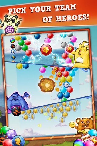 Bubble Hero Wars screenshot 3