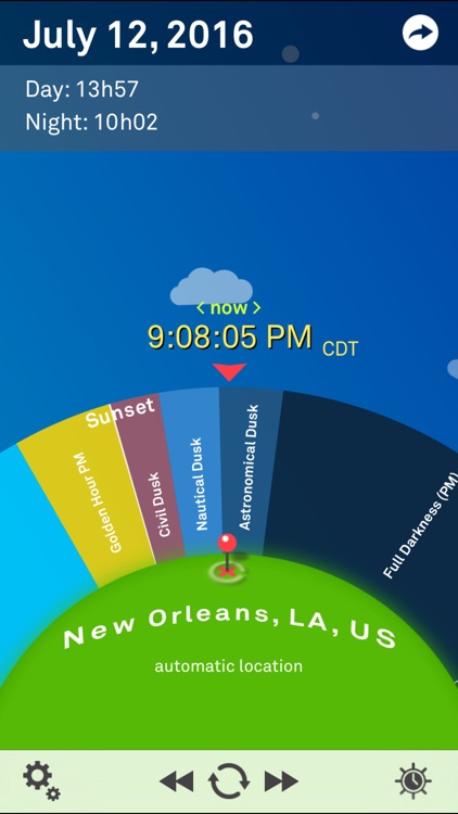 Sol: Sun Clock – Daylight Forecaster & Solar Alarm
