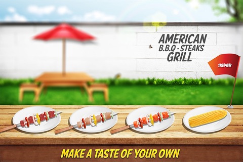 American BQQ Steaks Grill : Barbecue Cooking Simulator Game screenshot 3