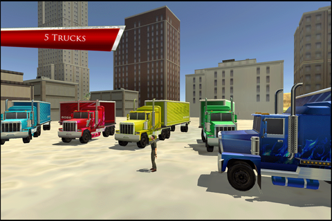 Driving In Truck : Free Play Racing Simulation screenshot 2