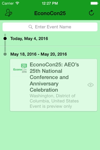AEO 2016 Conference App screenshot 2