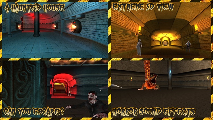 VR- Visit Haunted House 3D Free screenshot-0