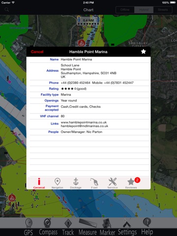 Lower Normandy GPS Charts Pro screenshot 2