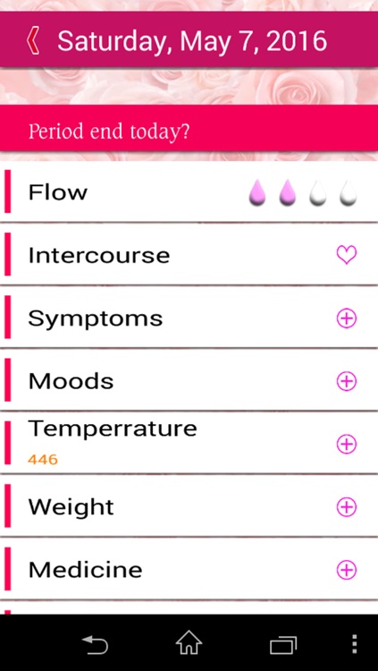 Woman Calendar, fertility,  cycle tracker screenshot-4