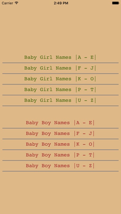 How to cancel & delete Baby Names India from iphone & ipad 1