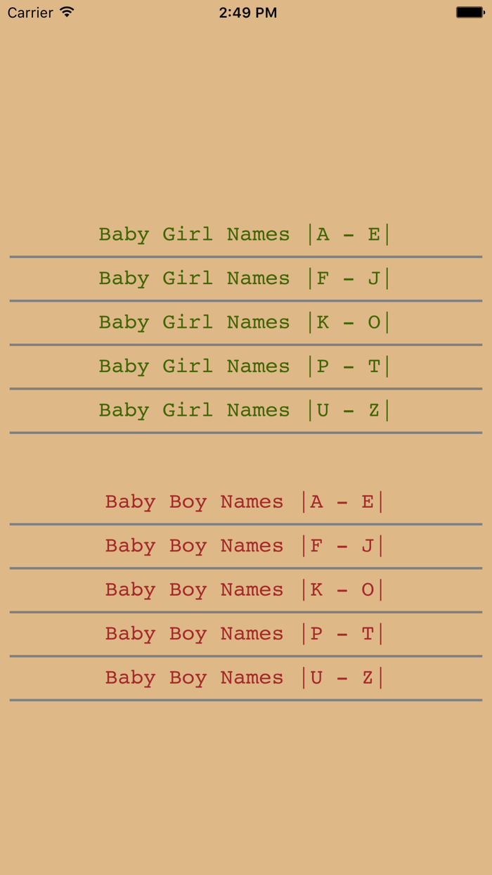 Baby Names India