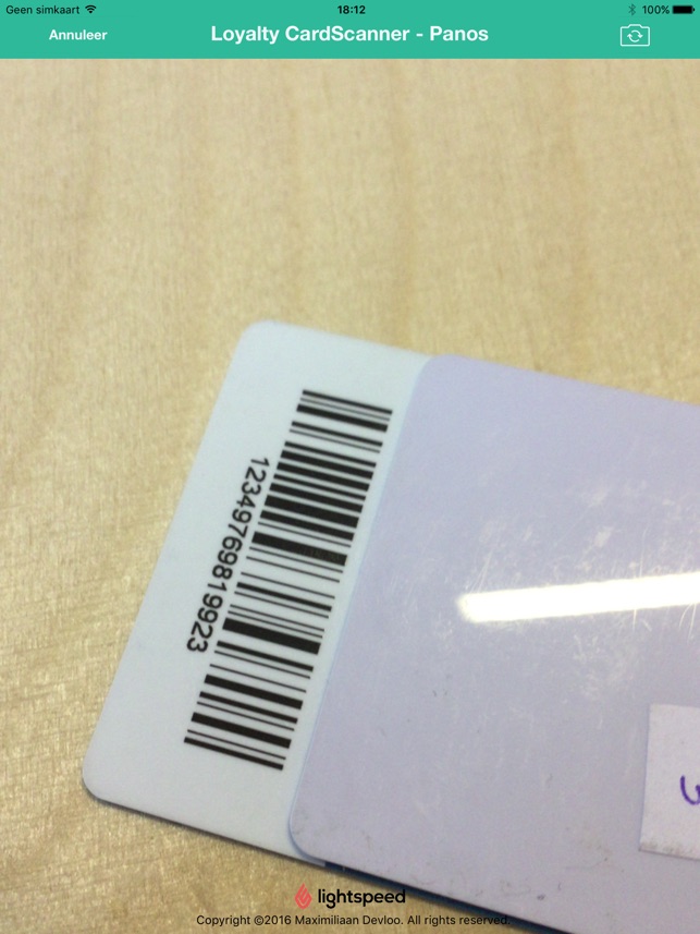 Basic Customer Loyalty CardScanner for Panos(圖3)-速報App