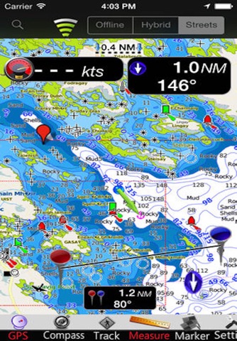 Hebrides GPS Nautical Charts screenshot 3