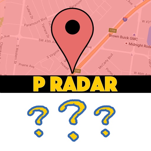 P Radar - Map for Pokemon Go Scan iOS App