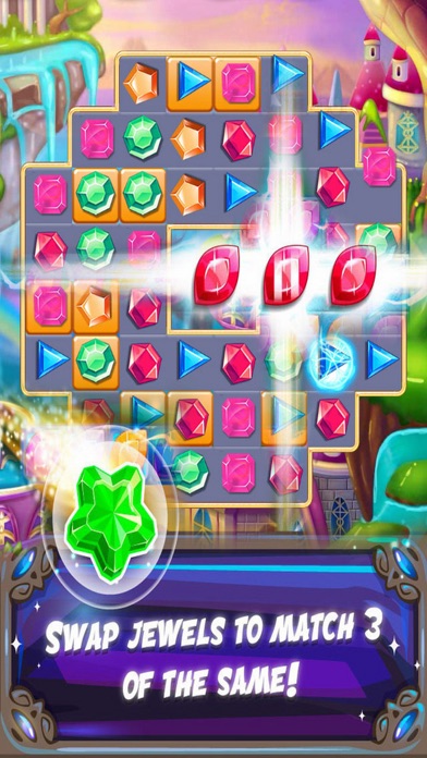 How to cancel & delete Jewels World Mania: Match3 Jem from iphone & ipad 1