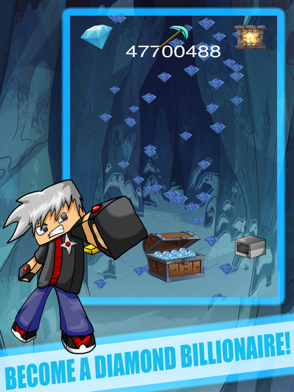 Screenshot #4 pour Diamond Billionaire - Mining and Crafting Clicker Tycoon Free Game