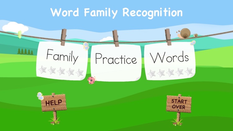 Word Family Recognition screenshot-0