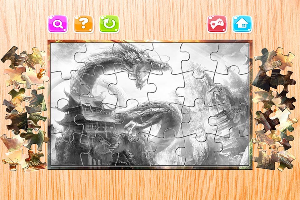 Cartoon Puzzle Jigsaw Puzzles Box for Fantasy screenshot 4