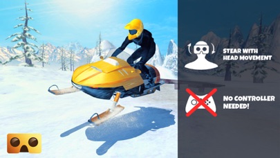 How to cancel & delete Snowmobile Simulator : VR Game for Google Cardboard from iphone & ipad 1