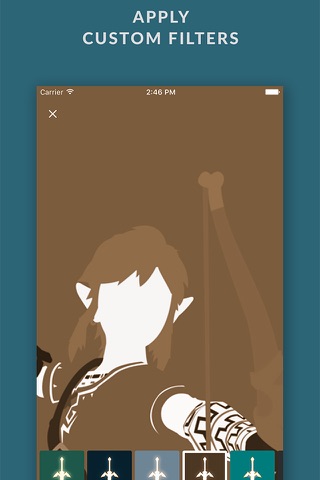 HD Wallpapers Zelda Edition + Free Filters screenshot 2