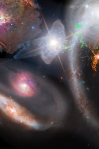 Astronomical Object - Galaxy Nebula Supernova and Planet screenshot 2