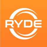 Ryde: Request affordable rides logo