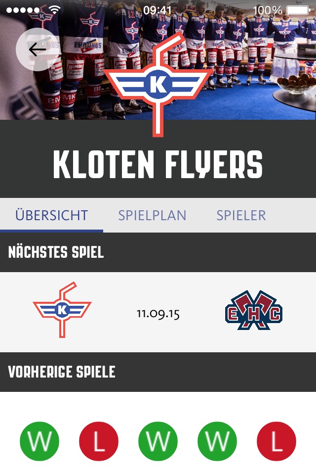 EHC Kloten screenshot 4