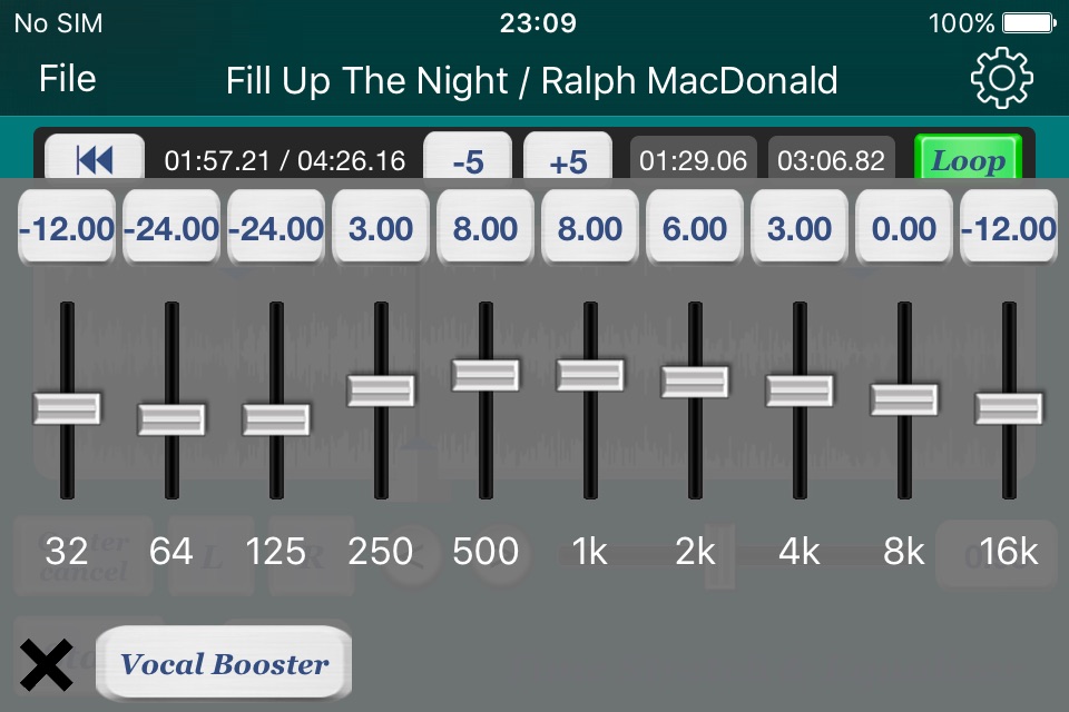 Time Stretch / 31 EQ / AUv3 screenshot 3