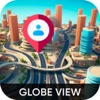 Globe View - Live Street Maps