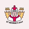 St. George's Day Stickers