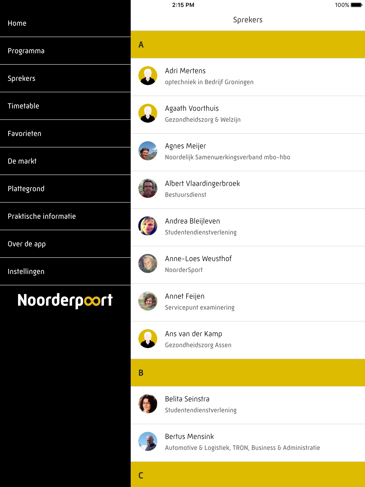 Noorderpoort Onderwijsfestival screenshot 3