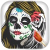 Sugar skulls coloring book