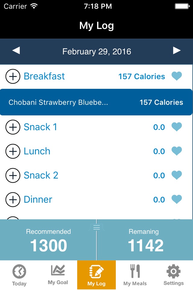 EZDietPlanner  Fitness Tracker screenshot 3