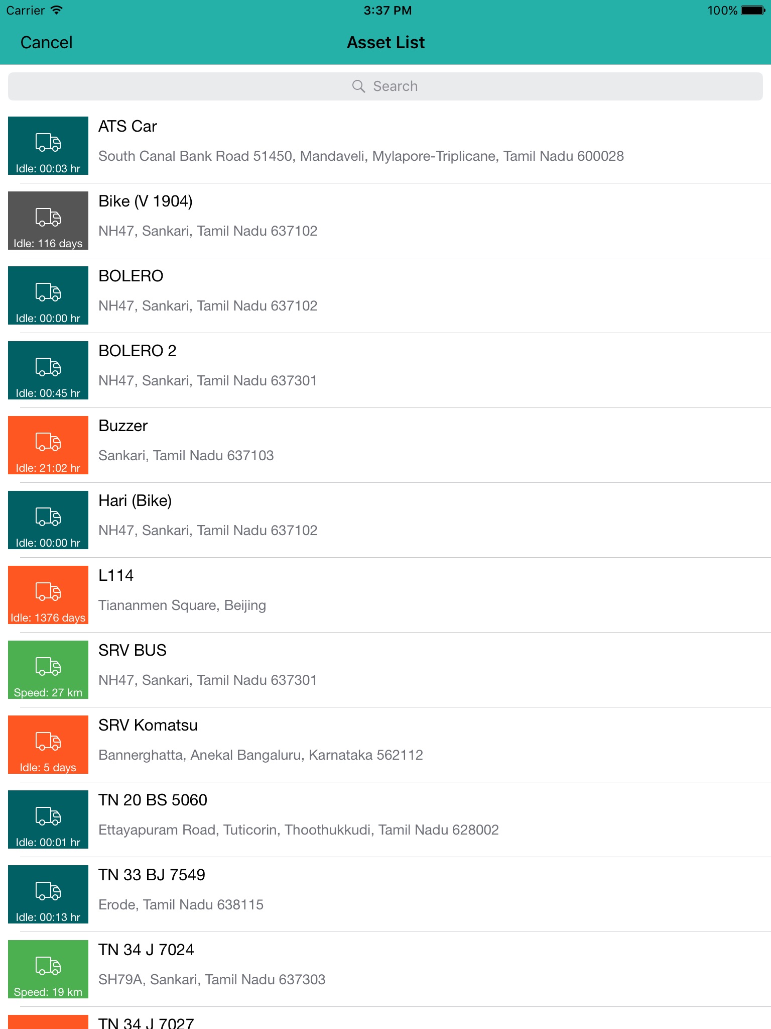 KT Asset Tracker screenshot 3