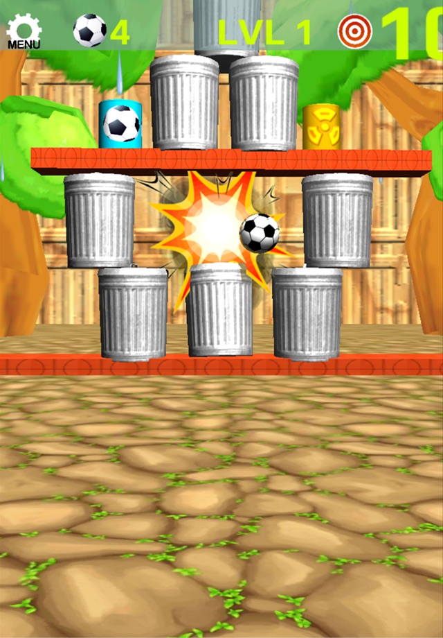 Soccer Ball Knockdown screenshot 4