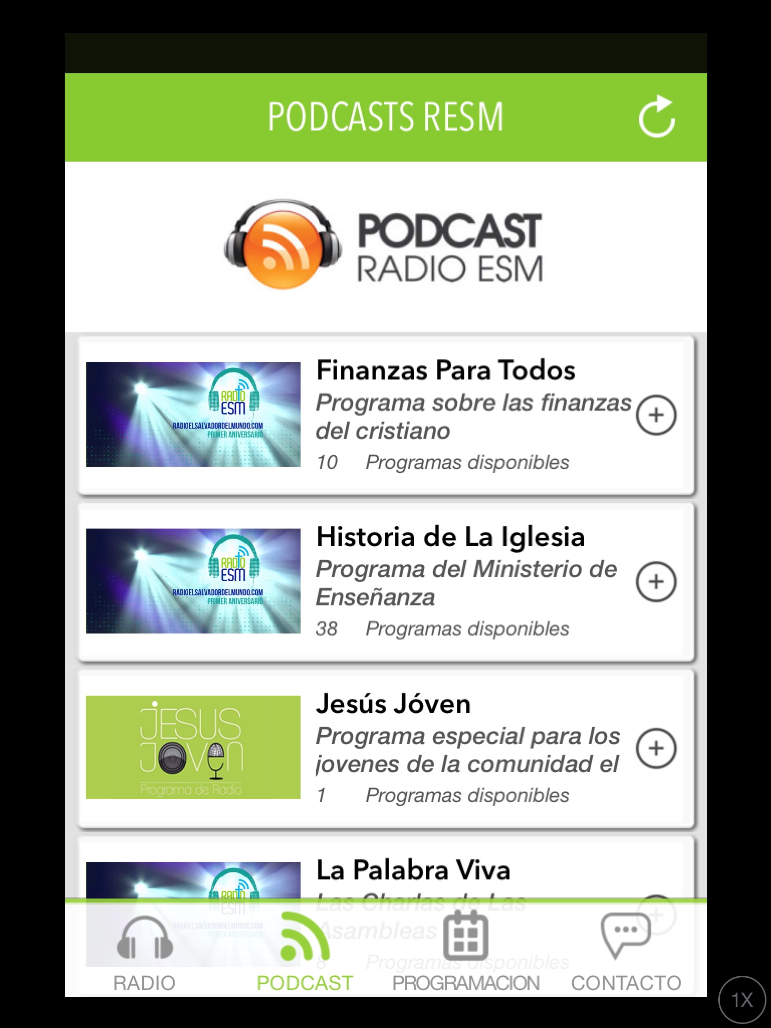 Radio El Salvador del Mundo screenshot 2