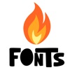 Fire Fonts | Fonts for iPhones