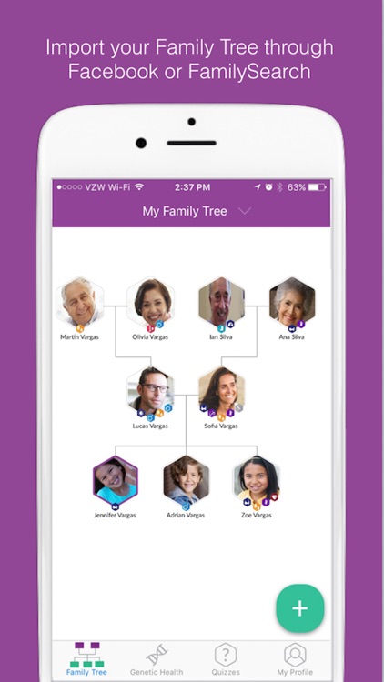 TapGenes Family Health History