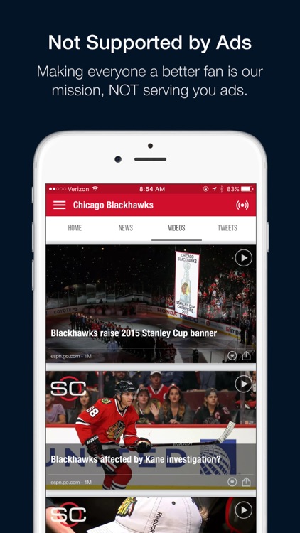 Fanly - Your Sports News Feed screenshot-3