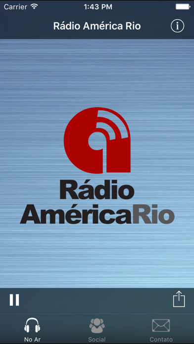 How to cancel & delete Rádio América Rio from iphone & ipad 1